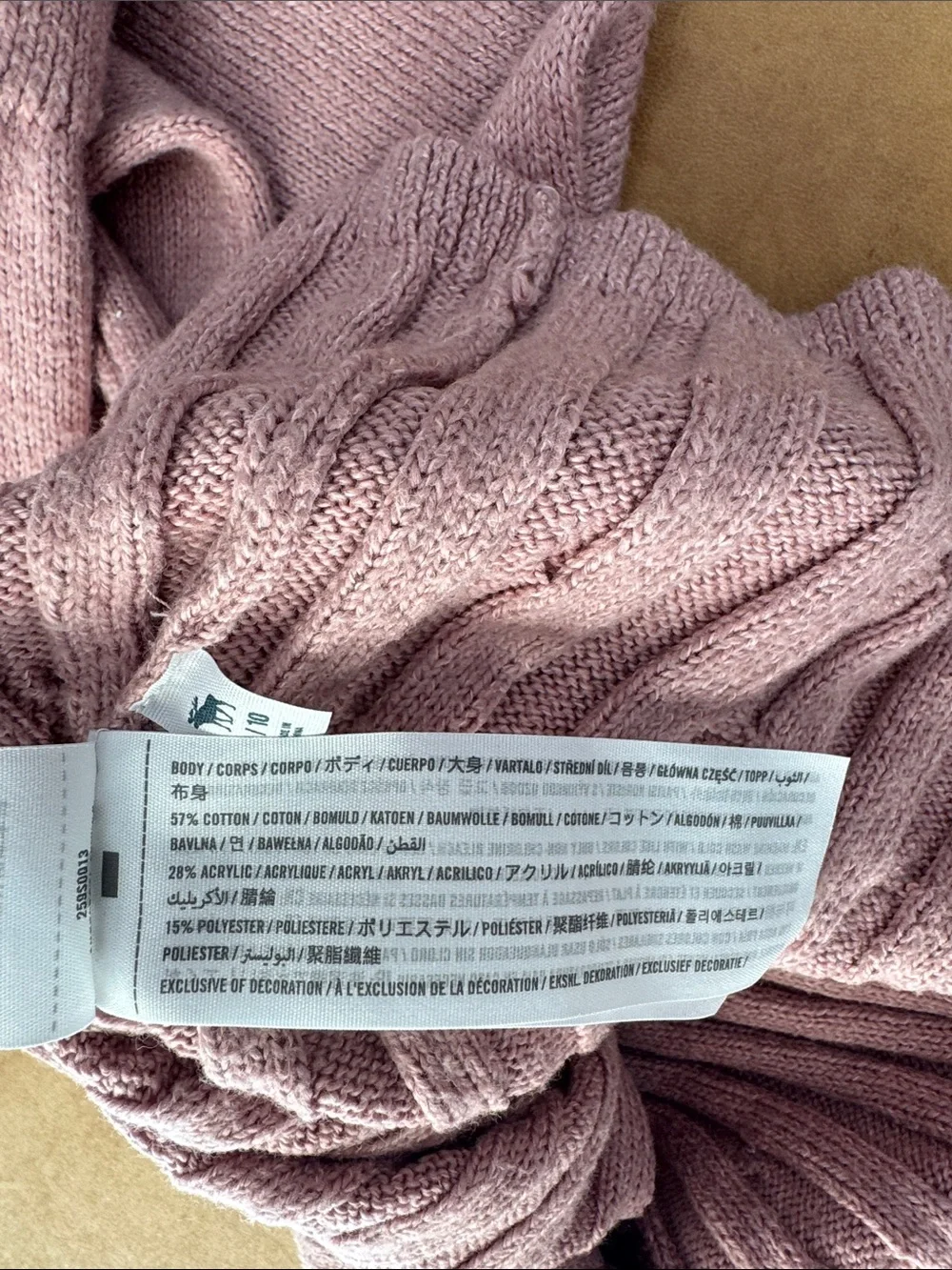 abercrombie kids soft pink